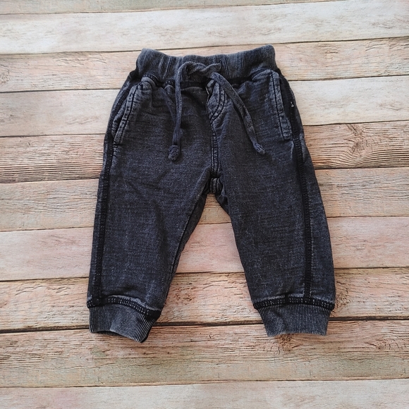 baby boy black jogger pants